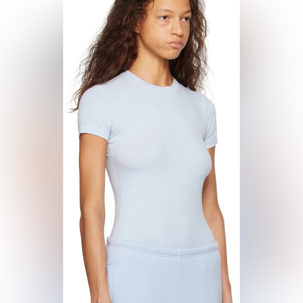 skims new vintage Soft Blue Short Sleeve T-shirt XS
